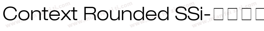 Context Rounded SSi字体转换
